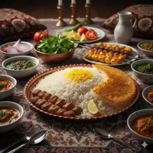 طبخ برنج ایرانی
