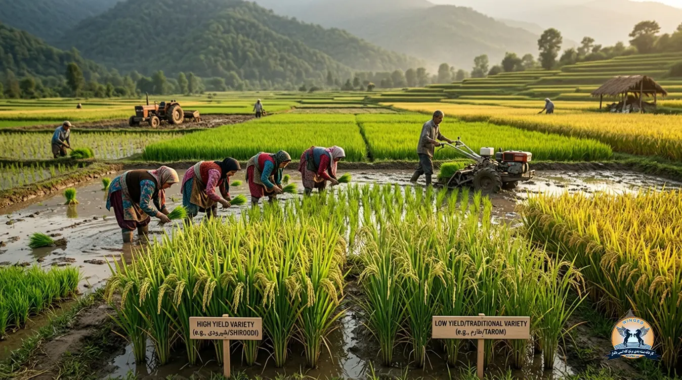 iranian rice type عوامل موثر بر قیمت برنج ایرانی