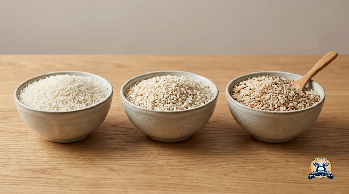 types of inexpensive iranian rice انواع برنج ایرانی اقتصادی